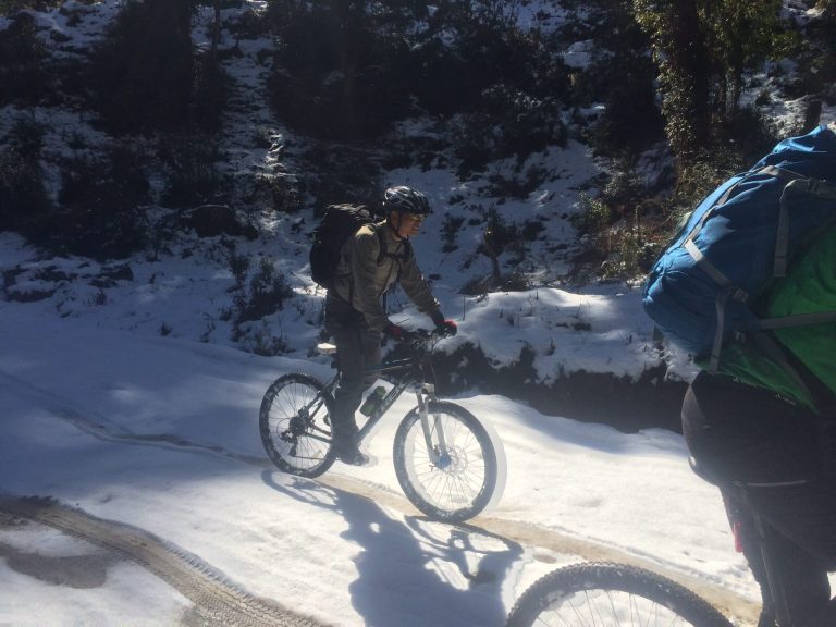 MT. Biking in Gangtey Gogona