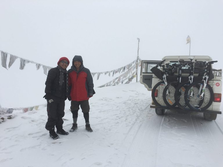 On Left - In Pass in Haa