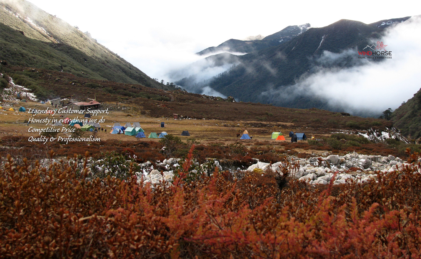 Jomolhari Laya Gasa Trek – Above The Clouds