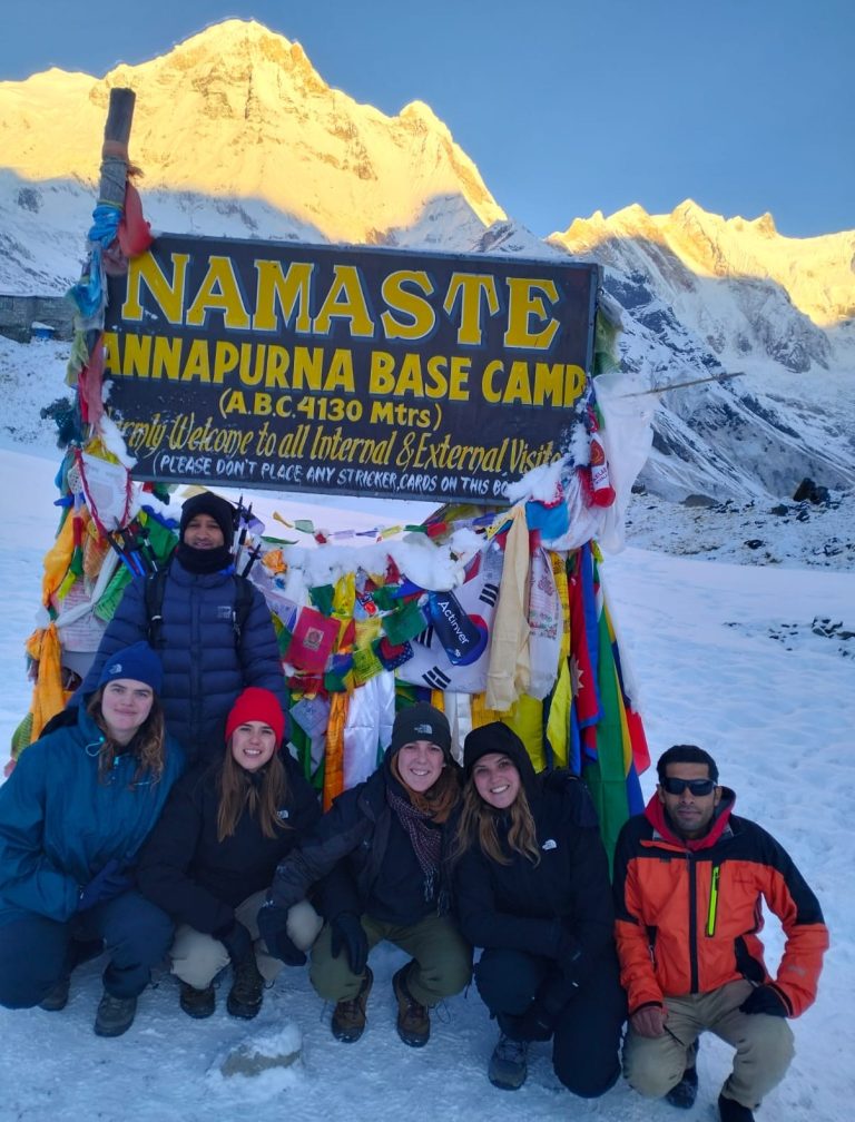 At the Base Camp