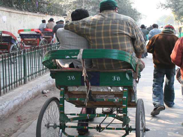 Rikshaw Ride At Chandni Chowk